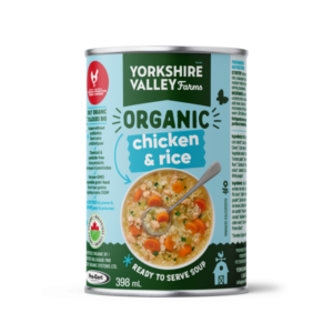 Chicken and brown rice soup can (12/case)